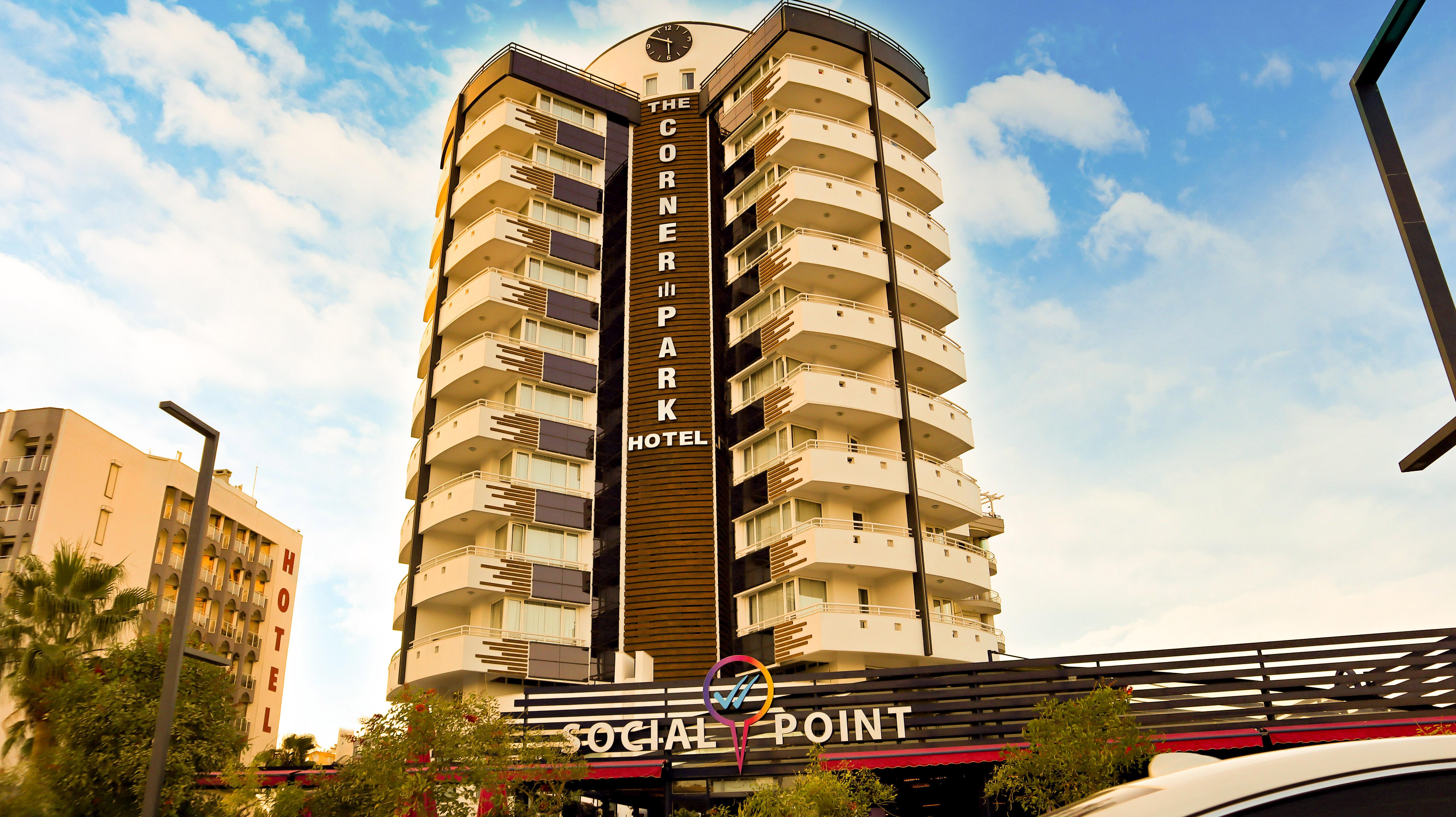 เดอะ คอร์เนอร์ พาร์ค โฮเต็ล Hotel อันตัลยา ภายนอก รูปภาพ